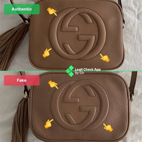 gucci disco real vs fake|Gucci bag authentication check.